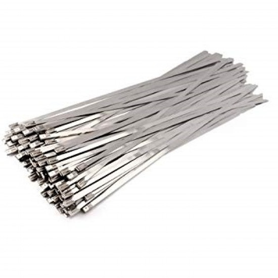 4.8 x 300mm Stainless Steel Cable Ties (Per100) 4.8 x 300mm Stainless Steel Cable Ties (Per100)