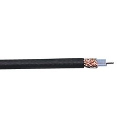 RG6U Co-Axial Cable 1m Black