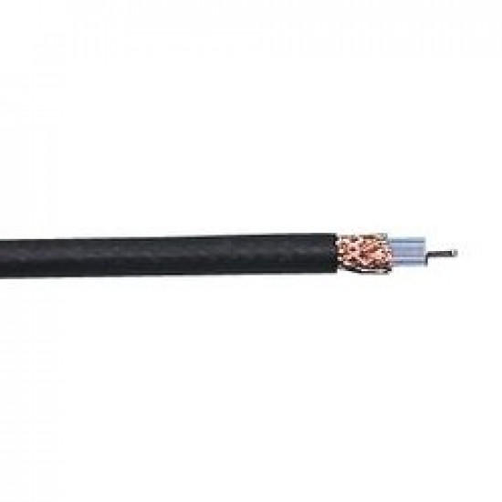 RG6 Co-Axial Cable 100m Black
