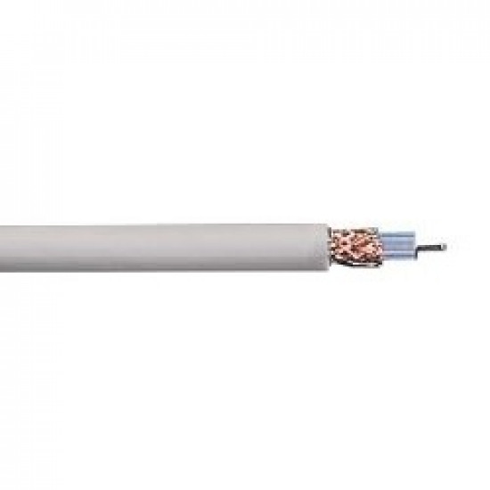 RG6U Co-Axial Cable 1m White