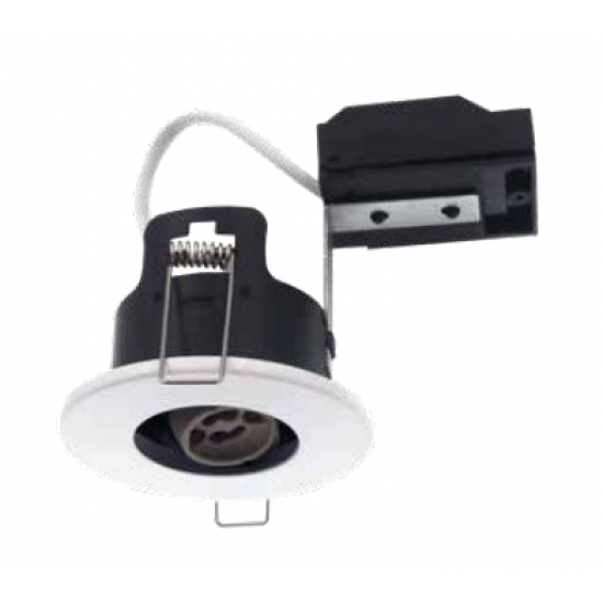 ELD Fixed Fire Rated Downlight-Polished Chrome