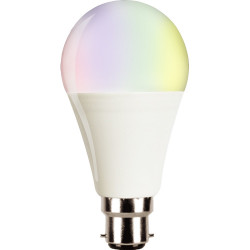 Smart GLS 9watt RGB/CCT Lamp BC (ELD)