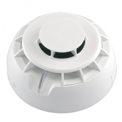 Optical Smoke & Heat Detector c/w Base