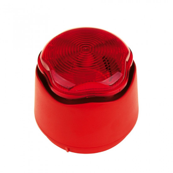 Banshee Sounder & Strobe-Red Banshee Sounder & Strobe-Red