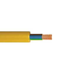 1.5mm 3183AG (3 Core) 1m Yellow