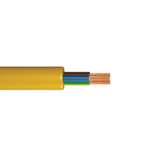 2.5mm 3183AG (3 Core) 100m Yellow 2.5mm 3183AG (3 Core) 100m Yellow
