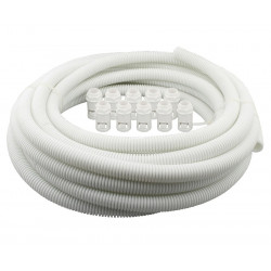 25mm Flexible Conduit 10m Pack-White