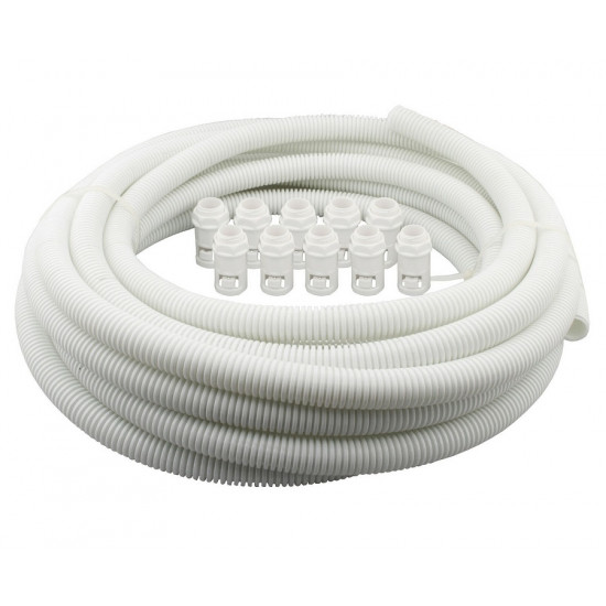 25mm Flexible Conduit 10m Pack-White 25mm Flexible Conduit 10m Pack-White