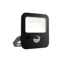 Ansell IP65 Zion PIR LED Floodlight 10w Black