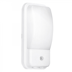 Aurora Utilite LED PIR Bulkhead 10watt-White