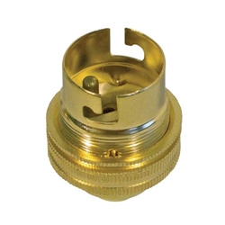 Brass Lampholder BC