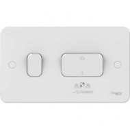 Lisse TP 1G 2W & Fan Isolator Switch