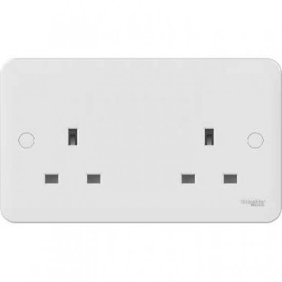 Lisse 2G 13amp UnSw/Socket SP Lisse 2G 13amp UnSw/Socket SP