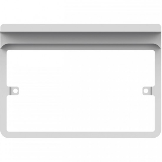 Lisse 2G Socket Shelf-White