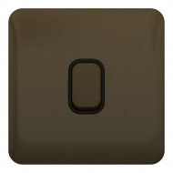 Lisse Mocha Bronze 1G 2W Switch