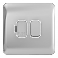 Lisse Polished Chrome Switched Spur WHI