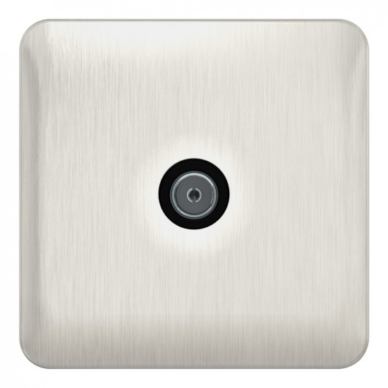 Lisse Stainless Steel Co Axial Socket BLK Lisse Stainless Steel Co Axial Socket BLK