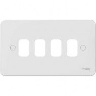 Lisse Moulded 4 Gang Grid Plate