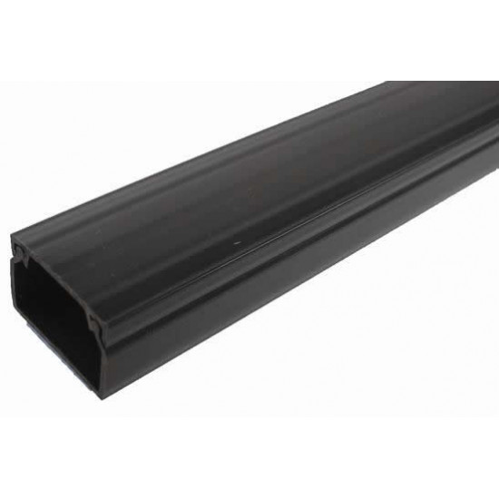 25x16mm Mini Trunking Self Adhesive 3m-Black 25x16mm Mini Trunking Self Adhesive 3m-Black