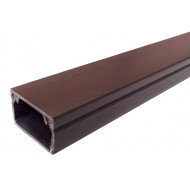 25x16mm Mini Trunking Self Adhesive 3m-Brown