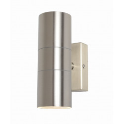 Zinc Leto 2xGU10 Up/Down Light (SS)