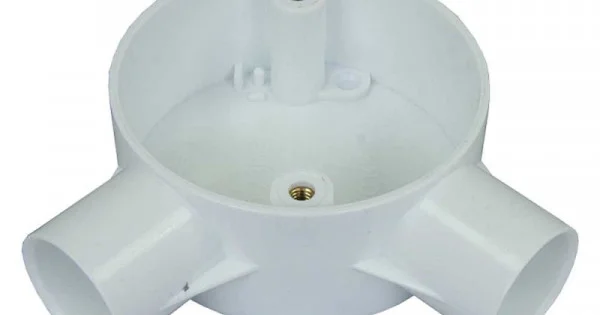PVC 25mm Angle Box White