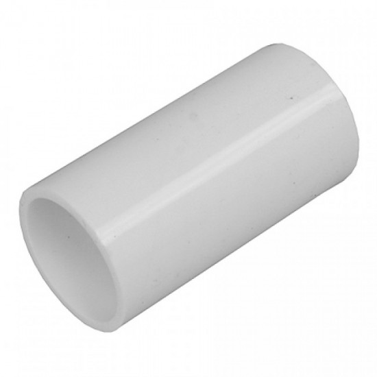 PVC 20mm Coupler White