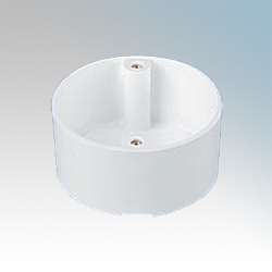 PVC 20mm Four Hole Loop In Box White