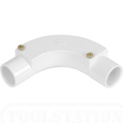 PVC 20mm Inspection Bend White