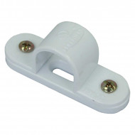 PVC 20mm Spacer Bar Saddle White