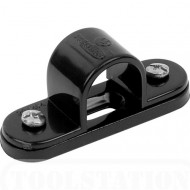 PVC 20mm Spacer Bar Saddle Black