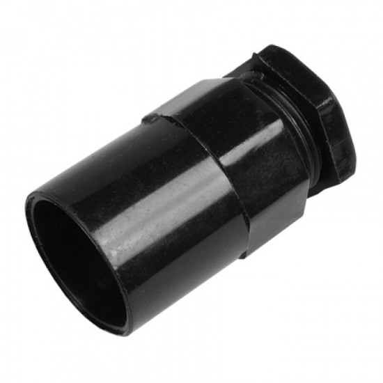 PVC 25mm Box Adaptor- Female Black