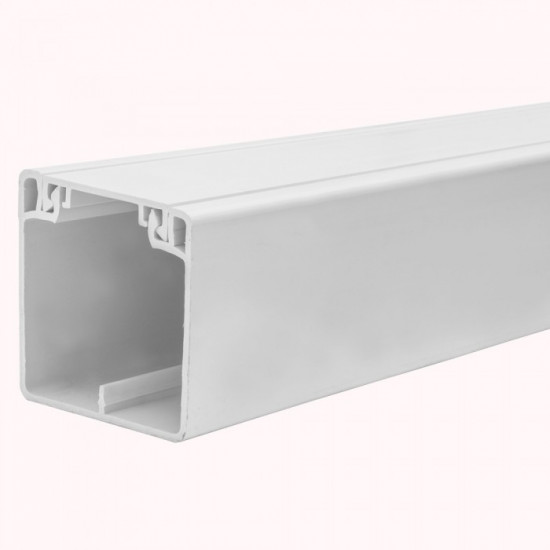 50x50mm PVC Cable Trunking 3m 50x50mm PVC Cable Trunking 3m