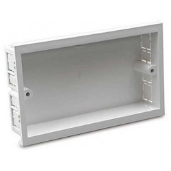 2 Gang Trunking Socket Plate (FSB/2)