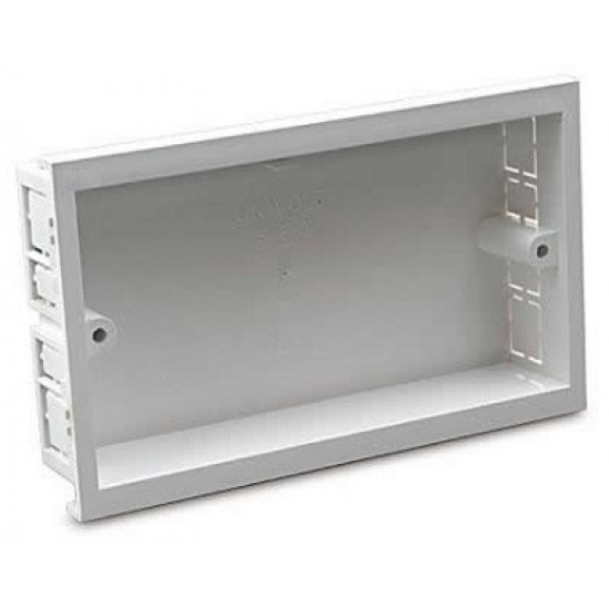 2 Gang Trunking Socket Plate (FSB/2)