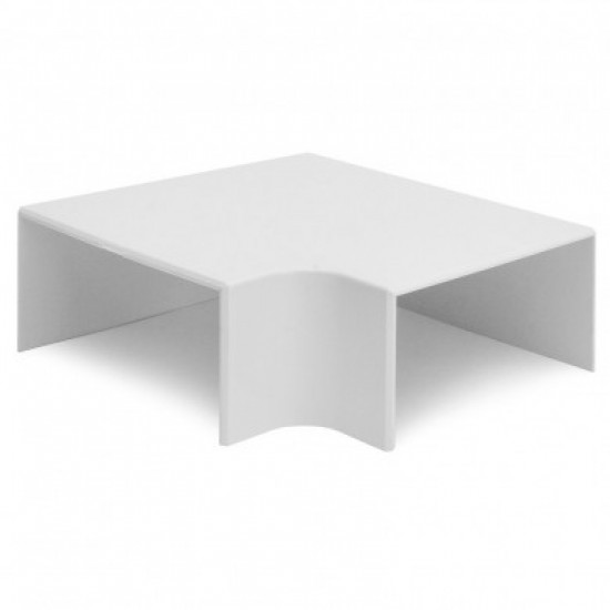 100x50mm PVC Trunking Flat Angle