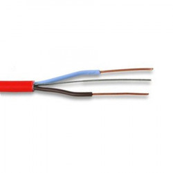 1.5mm 2C & Earth FireTuff Cable 100m (Red)