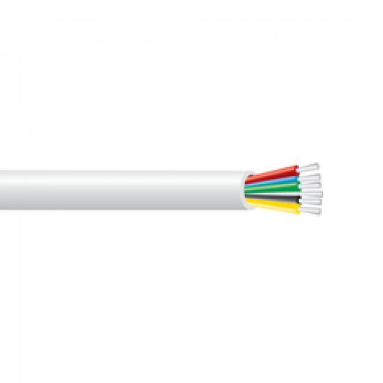 6 Core Alarm Cable 1m White 6 Core Alarm Cable 1m White