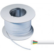 6 Core Alarm Cable 100m White