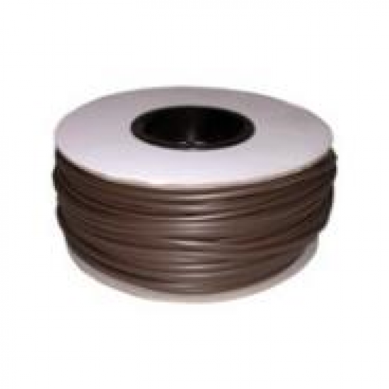4mm Cable Sleeve 100m Brown