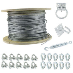 30m Catenary Wire Kit & Accessories
