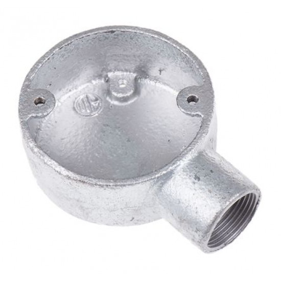 Steel 25mm End/Terminal Box Steel 25mm End/Terminal Box