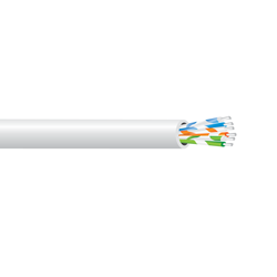 3 Pair Telephone Cable 1m White