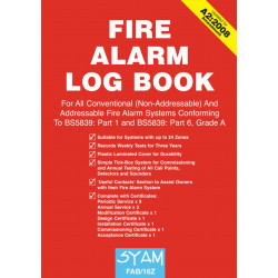 Fire Alarm Log Book (FAB/16Z)