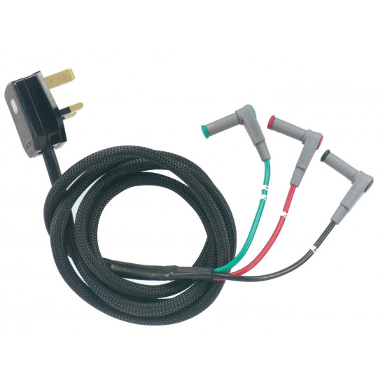 Di Log Mains Lead For Multifunction Testers