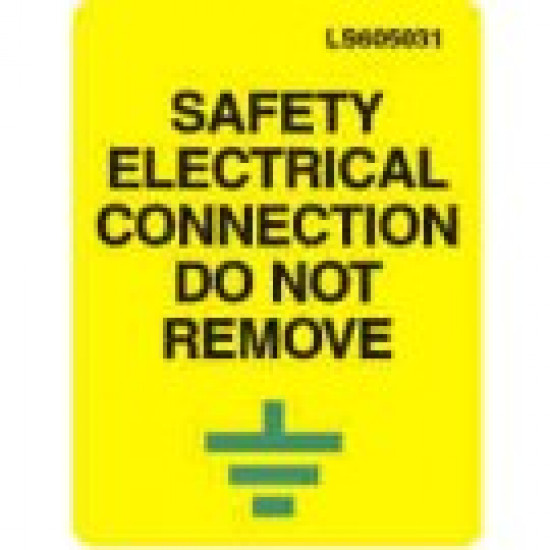 Safety Electrical Connection (LS605031) Safety Electrical Connection (LS605031)