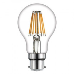 LED Filament GLS Dimmable Lamp 7.5watt BC