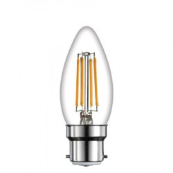 LED Filament Candle Dimmable Lamp 5watt BC