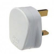 Plug Top White 13amp